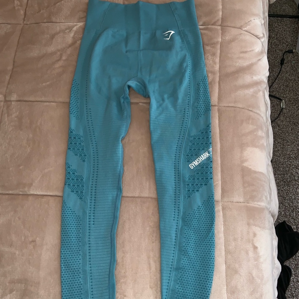 GYMSHARK FLAWLESS KNIT TIGHTS!!